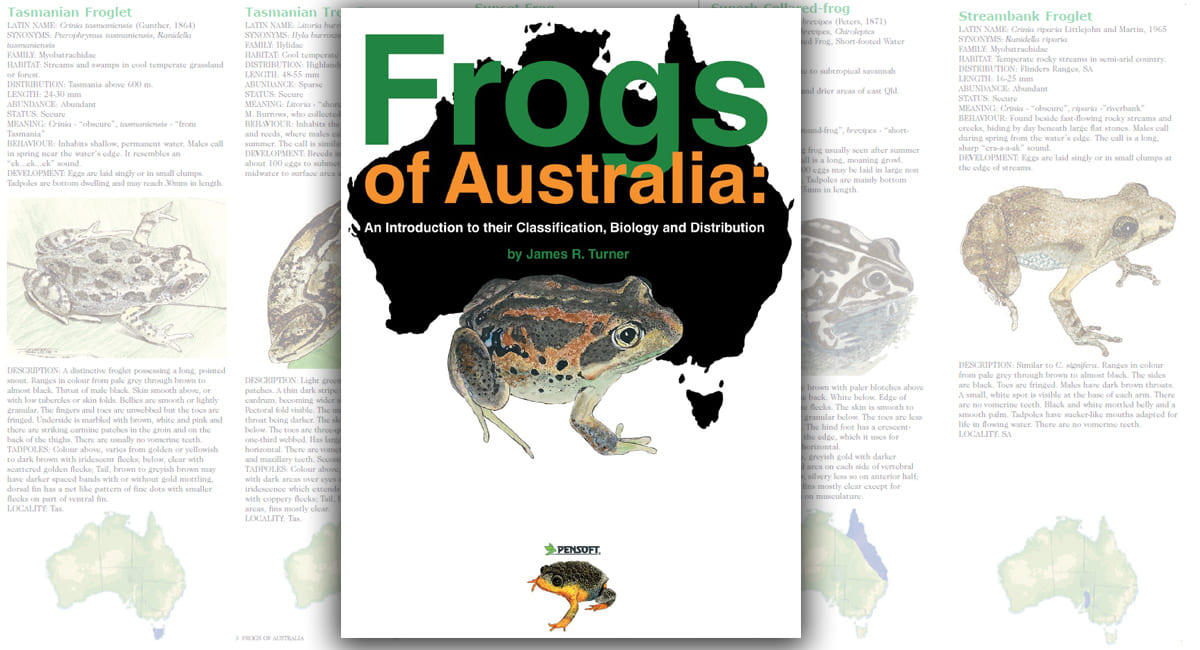 Frogs of Australia: An introduction to their classification, biology and distribution 